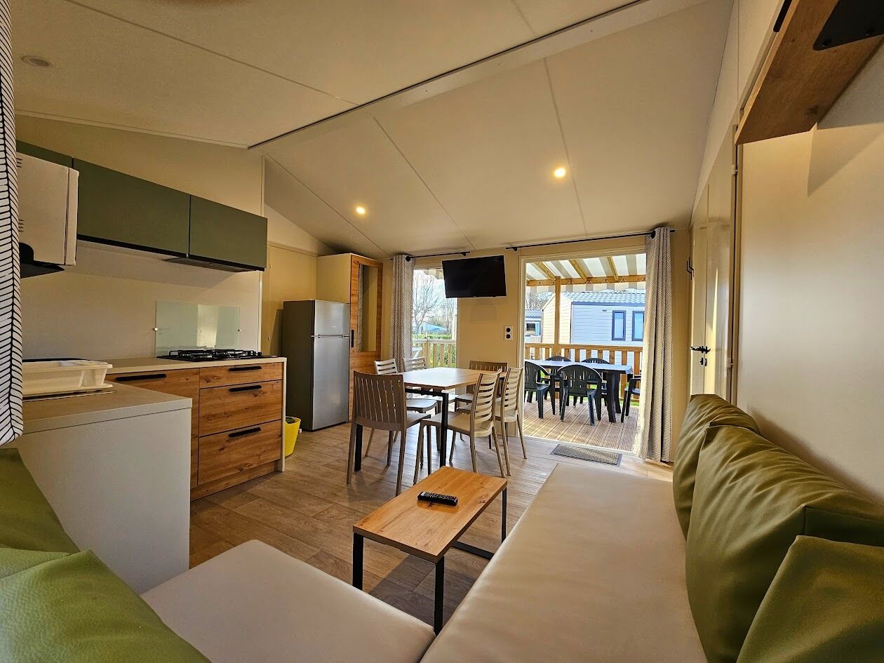 Comfort stacaravan, 3 slaapkamers | Wifi