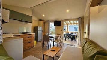 Comfort stacaravan, 3 slaapkamers | Wifi
