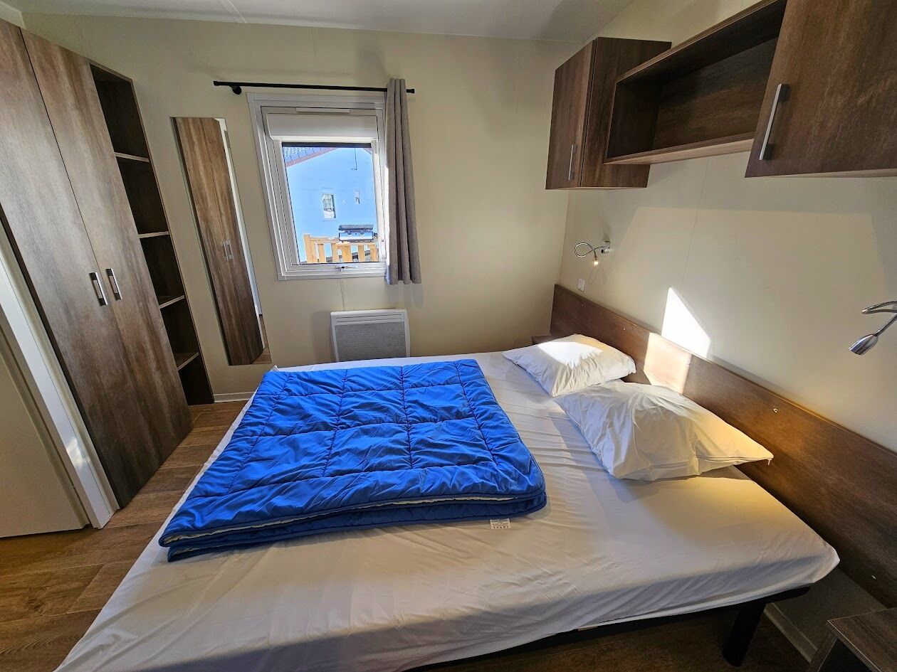 Luxe stacaravan, 2 slaapkamers | Wifi (toeslag)