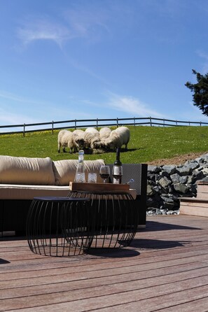 Terrace/patio - Alpen Lodges Gindels - Space for 10 - (Rettenberg)