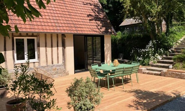 Outdoor dining - Gmte de France 8 People (Sainte-Marguerite-sur-Mer)