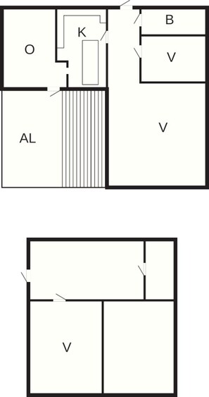House | Floor plan - Summer Retreat Near Lake in Sormland (Arla)