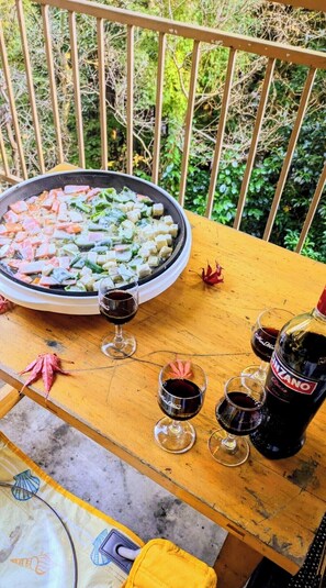 Restauration en plein air