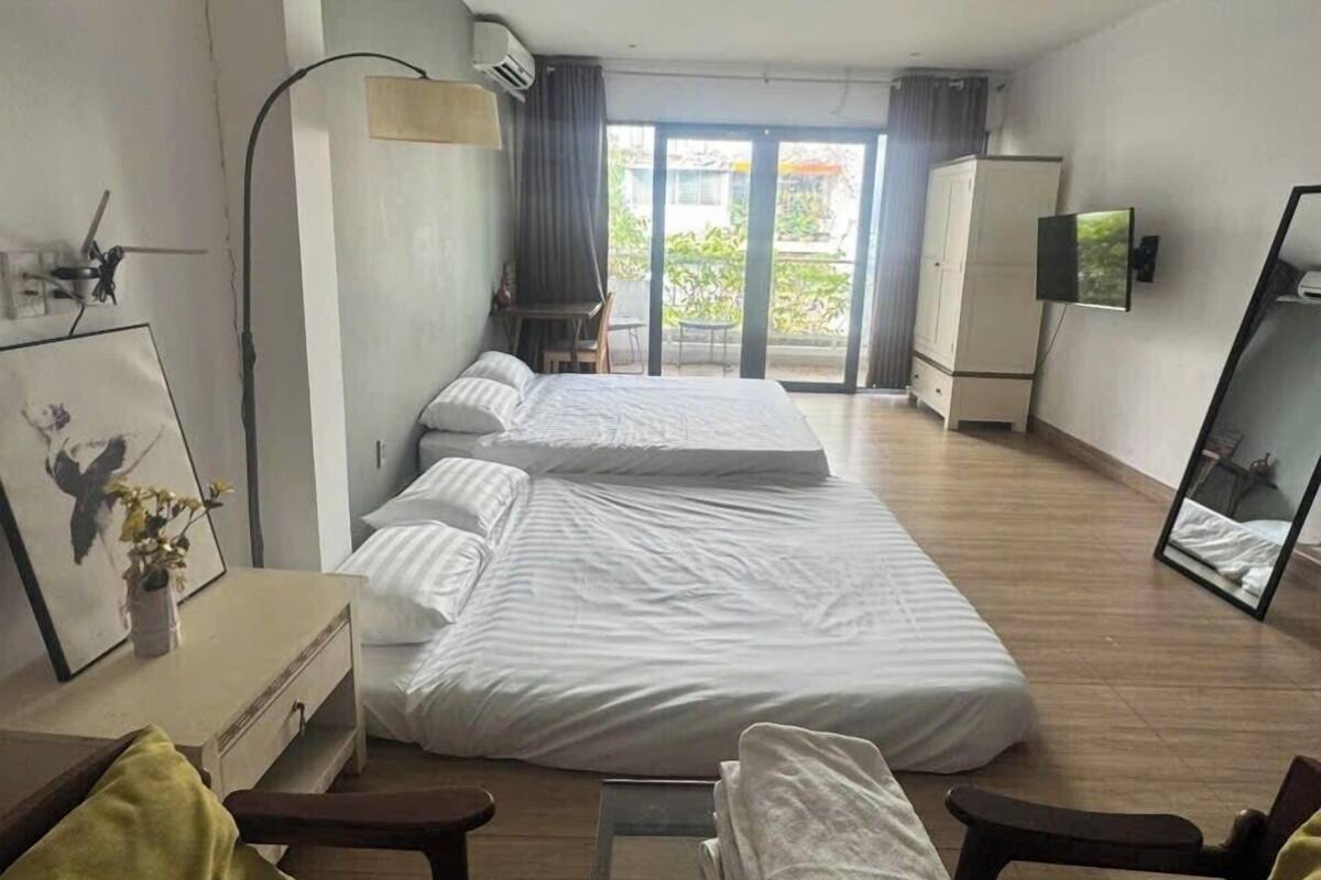 Family Studio, 2 Katil Ratu (Queen), City View | Pemandangan bandar