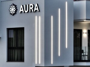 Fachada de la propiedad