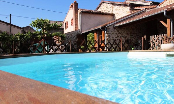 Indoor pool, outdoor pool