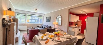 Ski-in/ski-out apartment in Vars, perfect for families