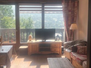 TV - Studio for 5 people with balcony in Saint-Gervais (Saint-Gervais-les-Bains)