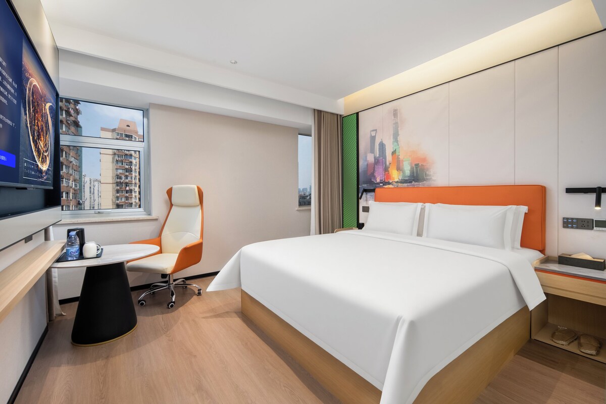 City Double Room, City View | Egyptian cotton sheets, premium bedding, down comforters