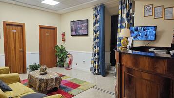 Zona de estar del vestíbulo