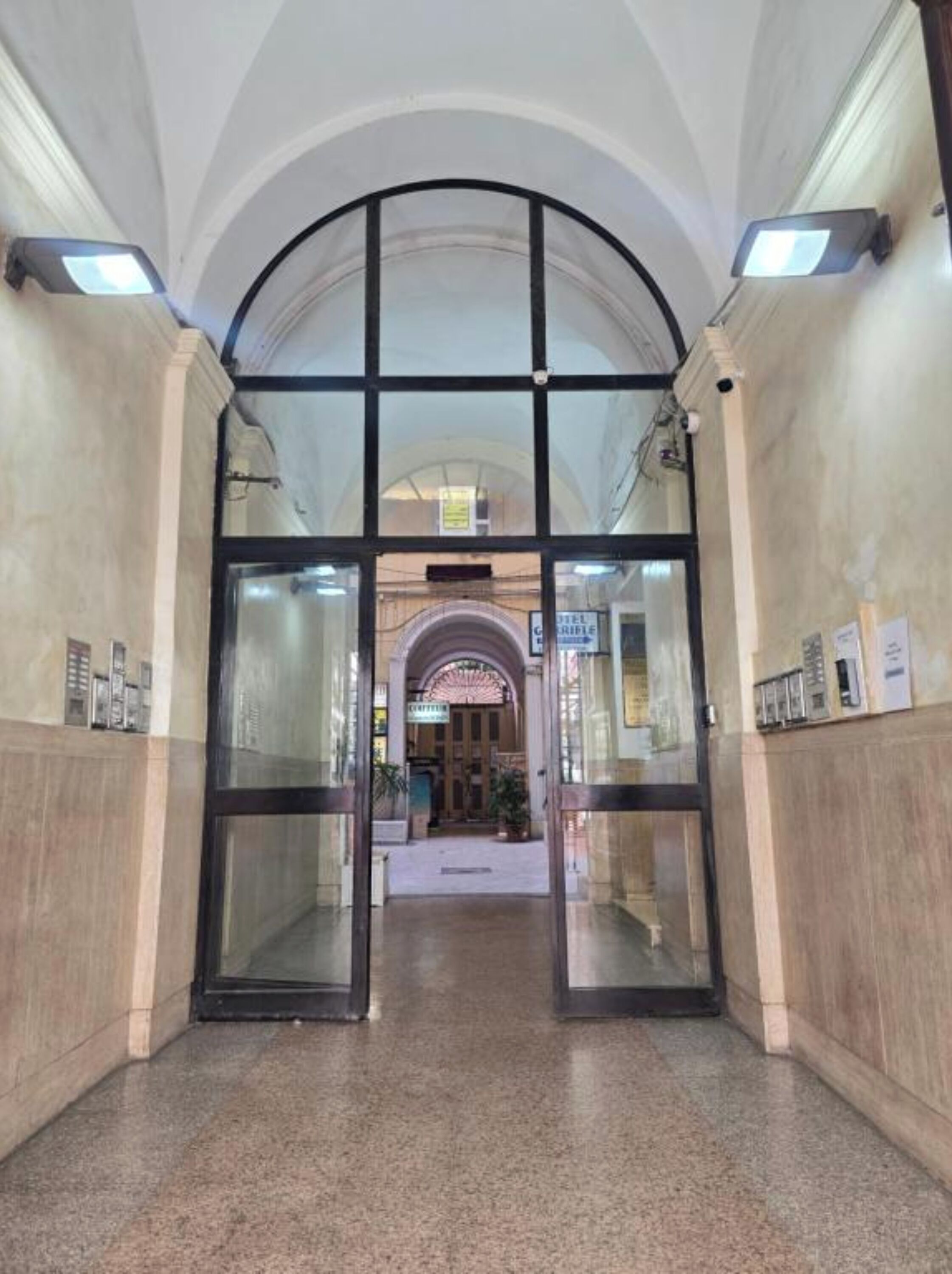 Majoituspaikan julkisivu