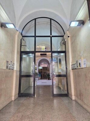 Majoituspaikan julkisivu