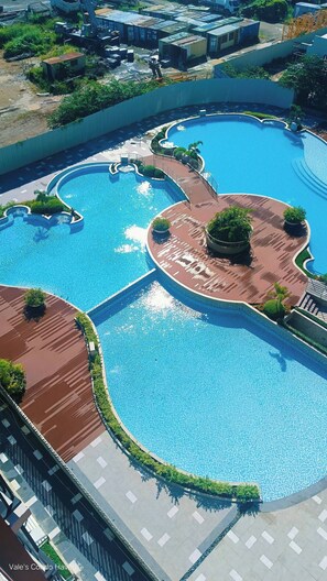 Condo, 1 Bedroom, Accessible, Balcony | Pool | Outdoor pool - Modern Studio Poolside Balcony Near Mactan Airport (Lapu-Lapu)