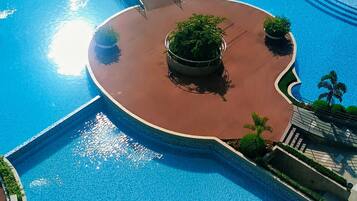 Condo, 1 Bedroom, Accessible, Balcony | Pool | Outdoor pool