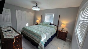 3 bedrooms, desk, iron/ironing board, WiFi