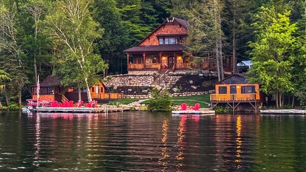 Unclassified image, 1 of 20, button - Lakeside Lodge - Springview Cottage on 7th Lake (Inlet)