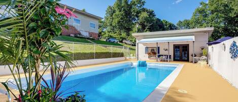 Façade de l’hébergement