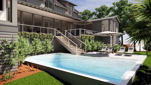 Piscine chauffée