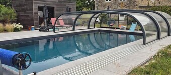 Gite de la Planchette with heated swimming pool