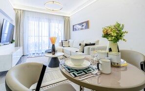 Living area - Panorama Suites in Nairobi with pool |WiFi | free parking (Nairobi)