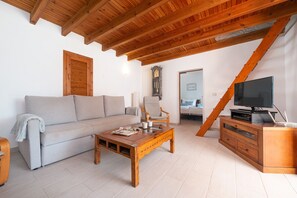 TV, fireplace - Jaume Crestatx (Sa Pobla)