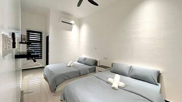 3 dormitoris, planxa i posts de planxar, Internet i roba de llit