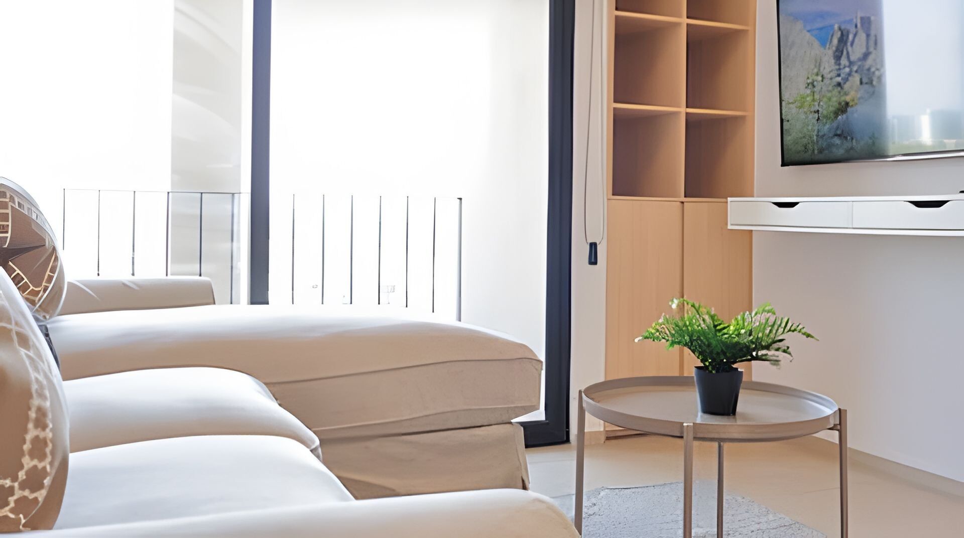 2 slaapkamers, beddengoed