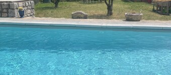 Atypical family home in the Ardèche. Sleeps 6 Calm and relaxation guaranteed.
