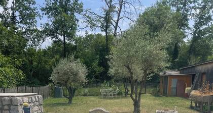 Atypical family home in the Ardèche. Sleeps 6 Calm and relaxation guaranteed.