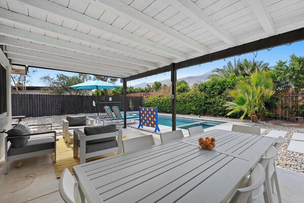 House, Multiple Beds, Pool Access, Mountain View (Hacienda Hideaway) | Terrace/patio