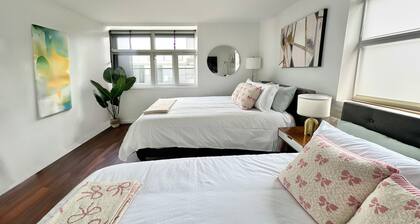 Luxury 2BR-1BA - 10min to NYC - Elevator Building