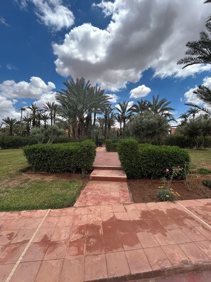 Overnattingsstedets uteområder