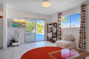 House, Multiple Beds, Pool Access, Mountain View (Retro Desert Retreat) | 3 bedrooms, individually decorated, individually furnished, desk