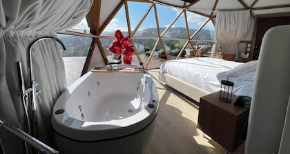 Therapy Dome Cabin | Private Spa | Nature & Sensory Experience