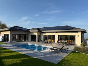 Pool - Villa "Panorama" with pool and indoor spa (La Roche-sur-Foron)