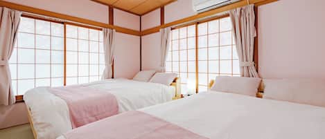 3 間睡房、Wi-Fi、床單