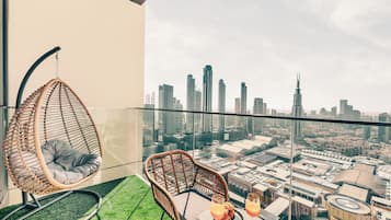 Signature Apartment, 4 Bedrooms, City View | Balcony view