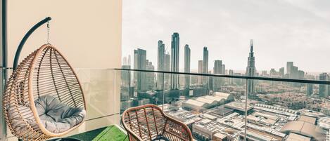 Signature Apartment, 4 Bedrooms, City View | Balcony view