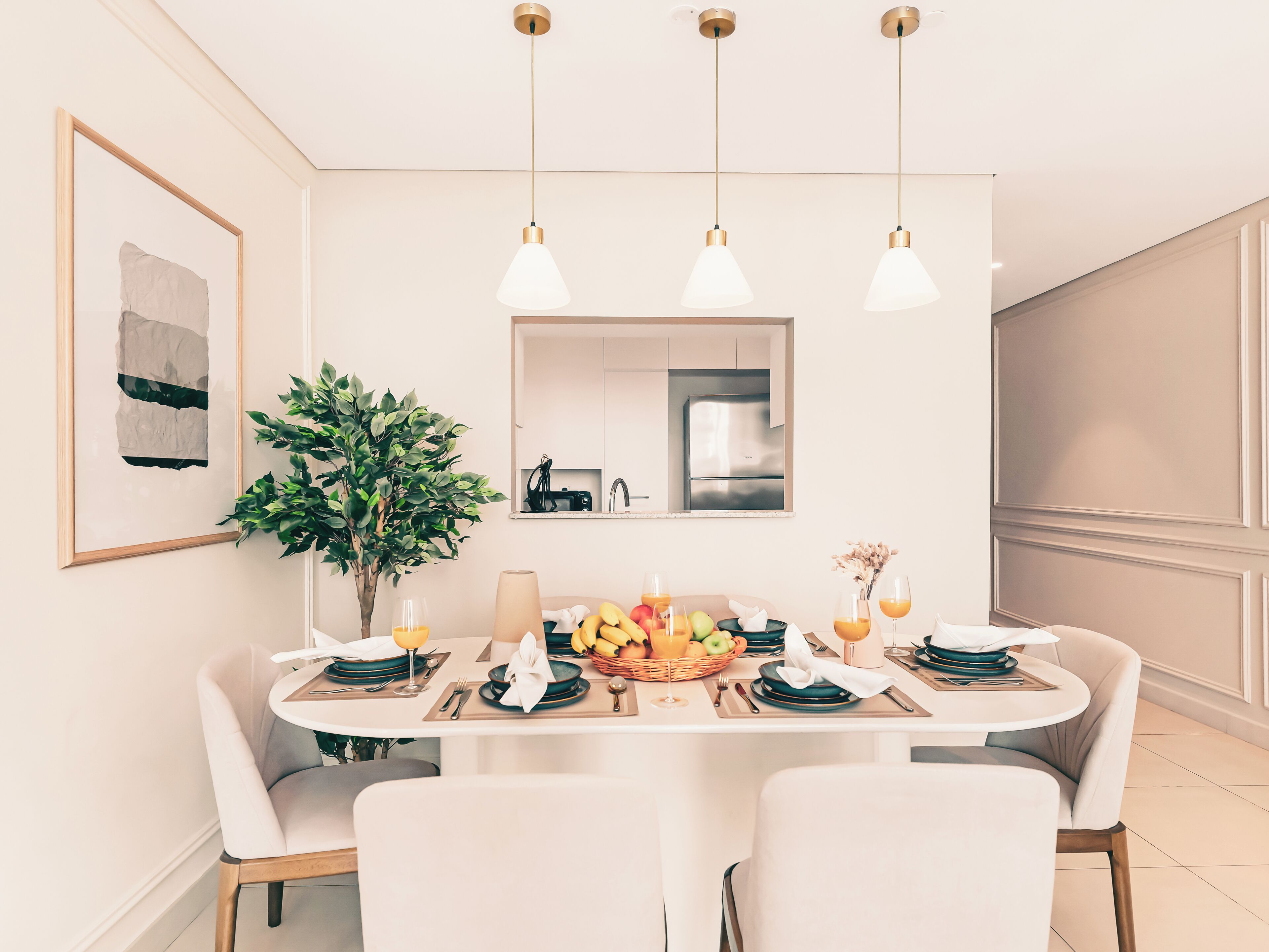 Signature Apartment, 4 Bedrooms, City View | Dining room