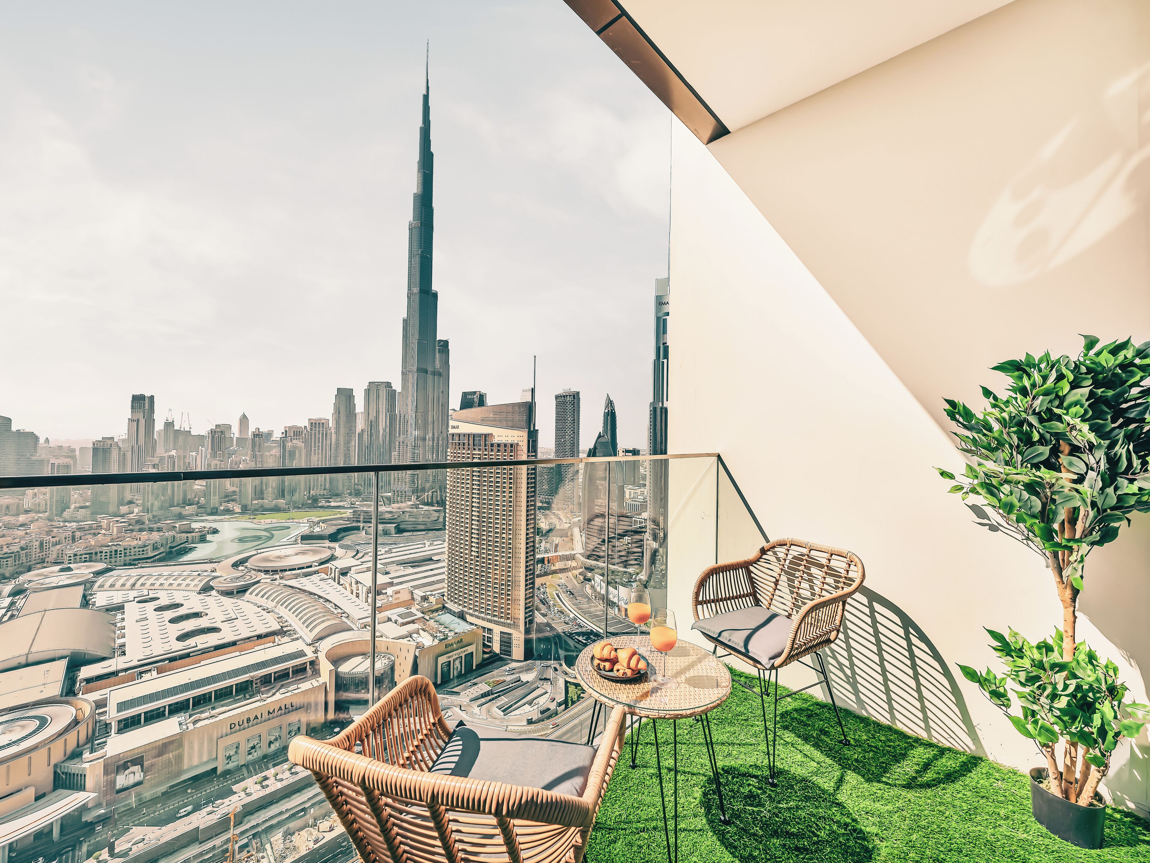 特色公寓, 4 间卧室, 城市景观 | 阳台景观