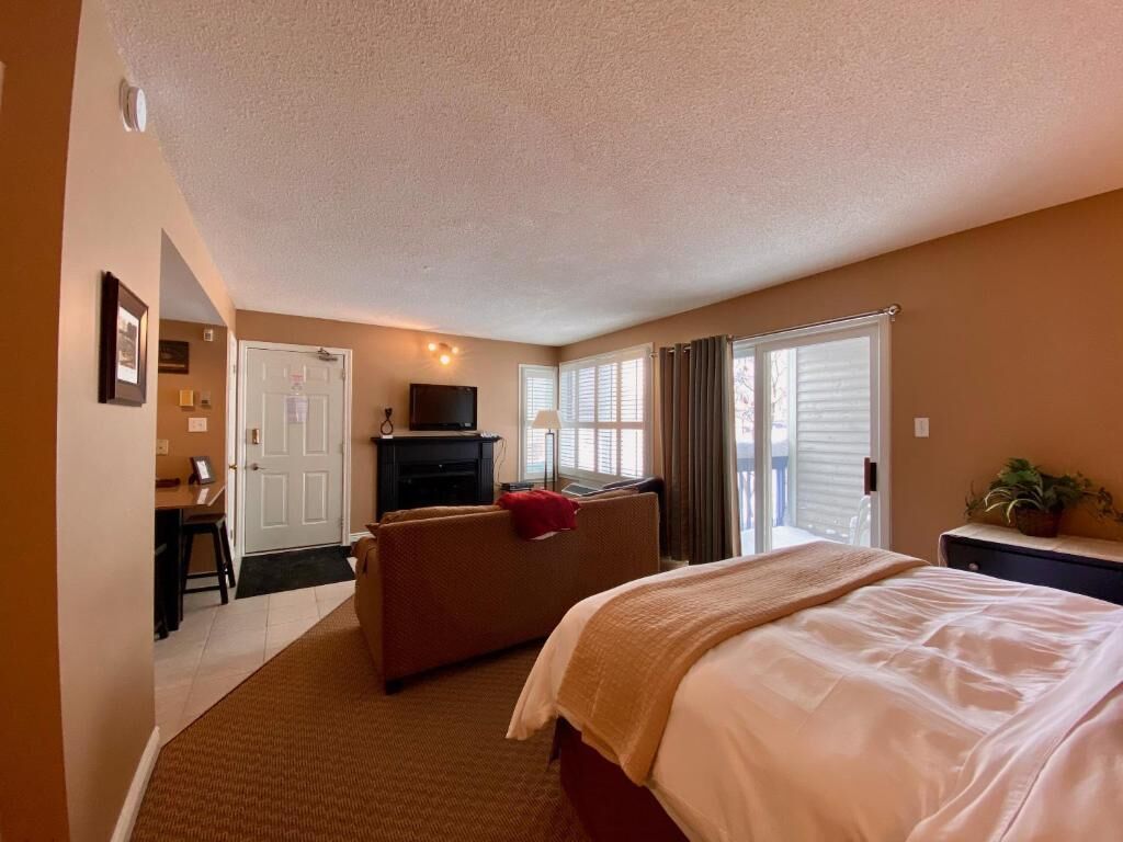 Standard Apartment, 1 Queen Bed with Sofa bed, Mountain View, Mountainside | Iron/ironing board, free WiFi, bed sheets