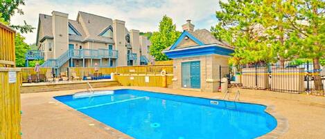 Seasonal outdoor pool