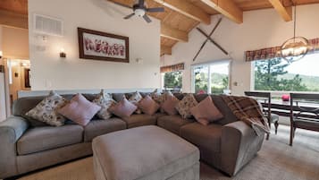 House, Mountain View | Living area | TV, DVD player