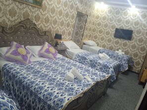 Family Room, Multiple Beds, Non Smoking, Garden View | Soundproofing, iron/ironing board, free WiFi - Guest House An & Tea House (Bukhara)