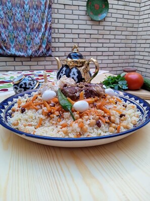 Restauration en plein air