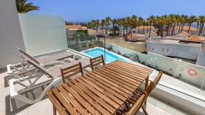 Apartament superior, balcó, vistes al mar | Vista des de l'habitació