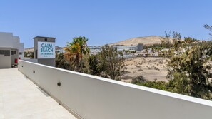 Façana frontal de l'allotjament