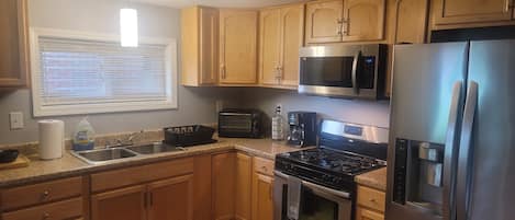 Microwave, oven, stovetop