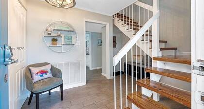 Beach Heaven! Enjoy this 6BR home w/ private pool and just steps to the beach!