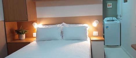 1 bedroom, iron/ironing board, WiFi, bed sheets